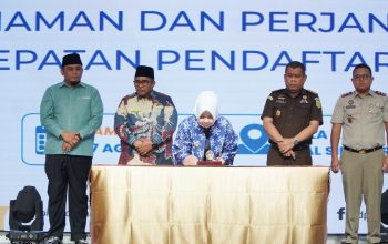 Pemkab Langkat Percepat Sertifikasi Tanah Wakaf, MoU Ditandatangani Bersama Sejumlah Instansi