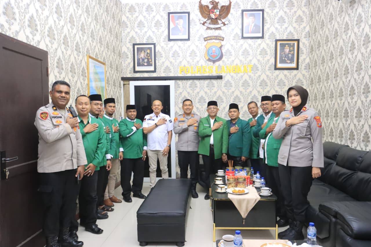 Kapolres Langkat dan PD AL Washliyah Langkat