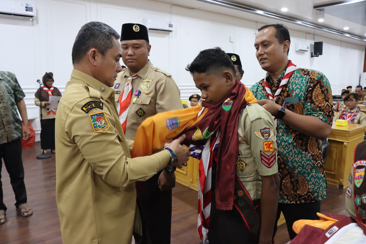 Pramuka Binjai di Jambore Nasional XII Cibubur