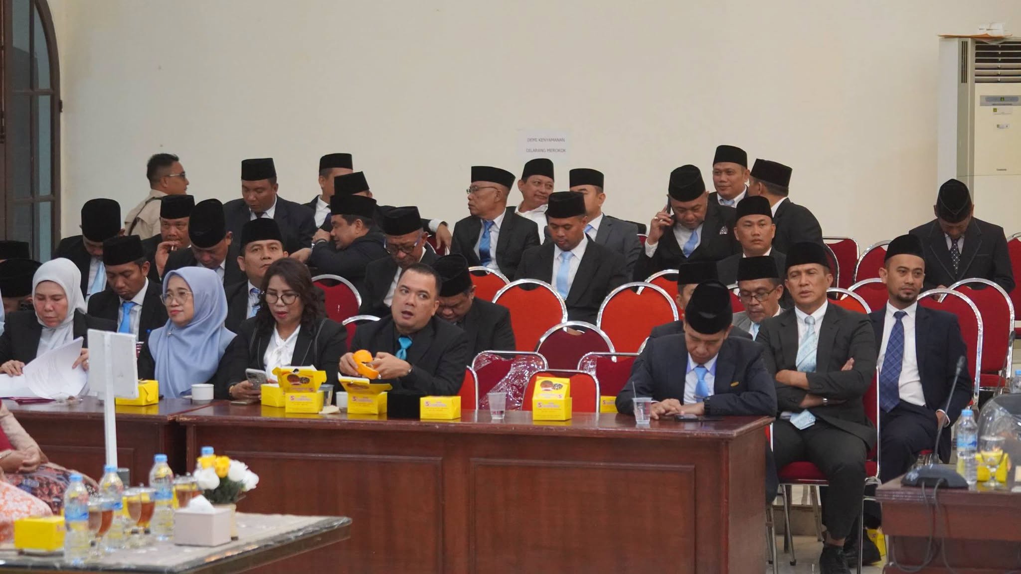 Rapat paripurna DPRD Langkat