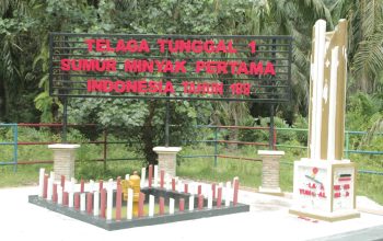 Sumur Minyak Telaga Tunggal 1 di Langkat, Jejak Lahirnya Industri Perminyakan Indonesia