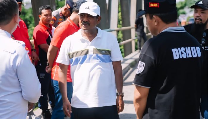 Tinjau Jembatan Payaroba-Cengkeh Turi, Wali Kota Binjai Instruksikan Penanganan Segera
