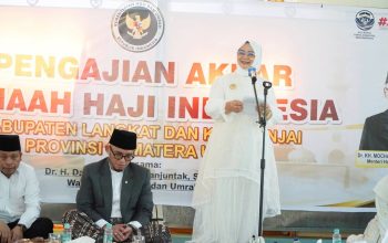 Tiorita Dorong Pembangunan Kantor Kementerian Haji di Langkat Saat Safari Tabligh Akbar