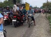 Jalan Rusak di Kampung Nangka Mulai Diaspal Hotmix, Tapi Masih Sebelah