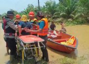 Banjir Rendam Desa Sekoci Besitang, Warga Sakit Dievakuasi