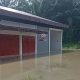 Diguyur Hujan, Kopdes Merah Putih Pantai Gemi Stabat Terendam Banjir