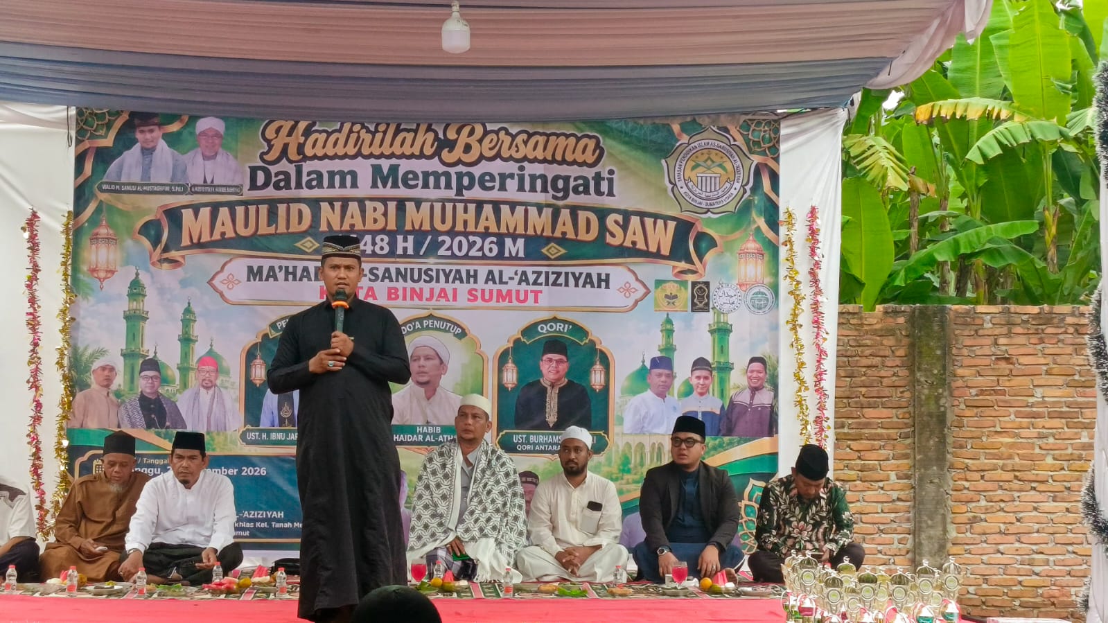 Maulid Nabi di Ponpes As-Sanusiyah Al-'Aziziyah