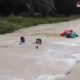 Jalan Lintas Padang Tualang-Tangkahan Kembali Banjir, Warga Pertanyakan Solusi Penanganannya