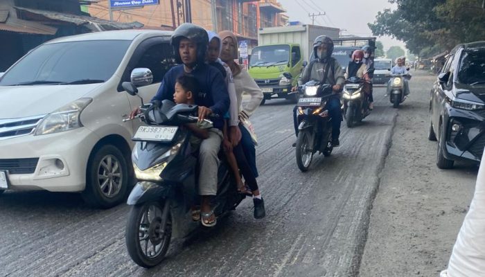 Atok Labu dan LAWAN Institute Kawal Perbaikan Jalan Nasional di Langkat, Desak Kualitas Jalan Tahan Lama