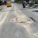 Jalan Nasional di Sekitar Titi Sei Wampu Langkat Rusak dan Berlubang, Pengendara Diminta Waspada