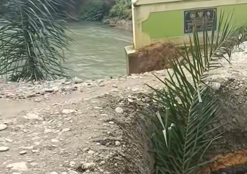 Jembatan Penghubung Bukit Lawang-Tangkahan