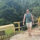 Jembatan Penghubung Bukit Lawang-Tangkahan Belum Bisa Dilalui Mobil, Wisatawan Mancanegara Terpaksa Berjalan Kaki