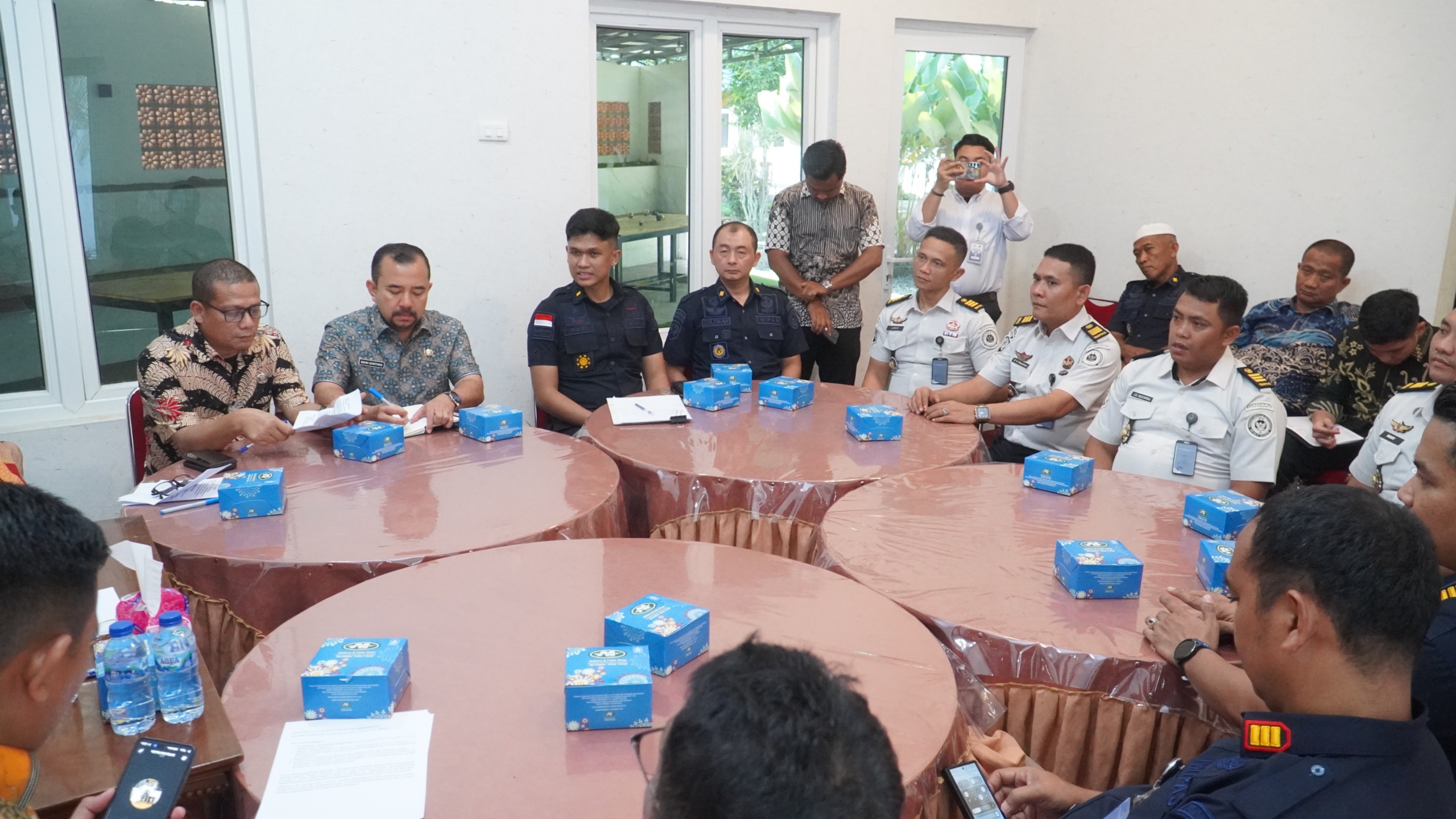 Kalapas bertemu dengan Plt Bupati Langkat
