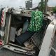 Bawa Jenazah ke Rumah Duka, Ambulans RSU Putri Bidadari Kecelakaan di Gebang