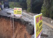 Longsor di Salapian Langkat