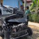 Mobil Rusak Parah Usai Terlibat Kecelakaan Beruntun dengan Truk di Jalinsum Besitang