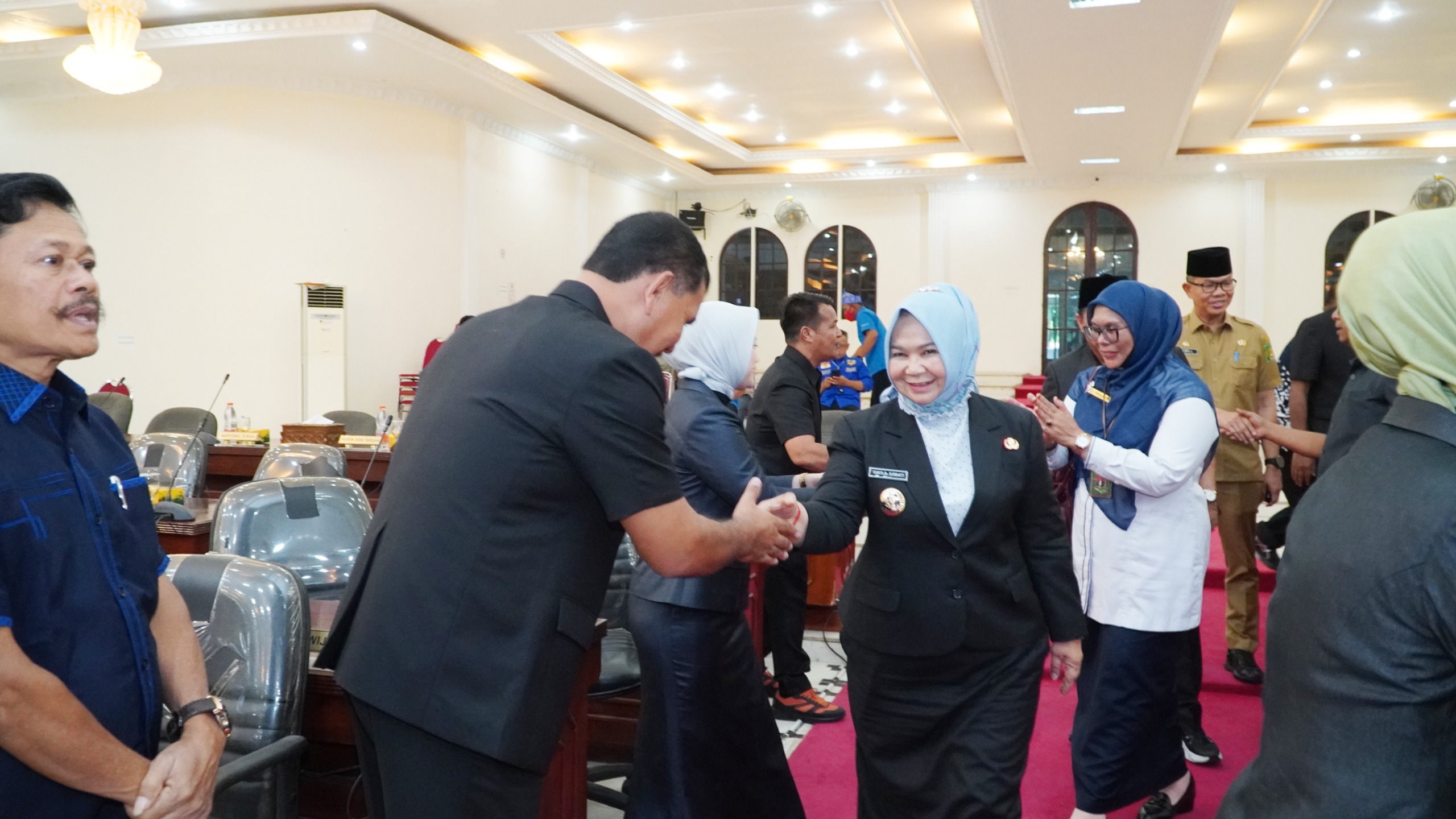 Plt Bupati Langkat Rapat Paripurna