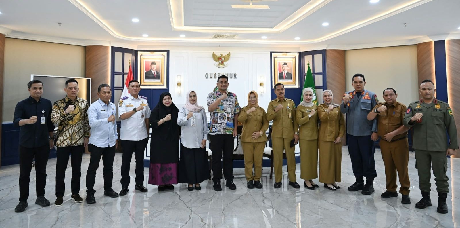 Plt Bupati Langkat Tiorita Adukan THM Blue Night ke Bobby Nasution