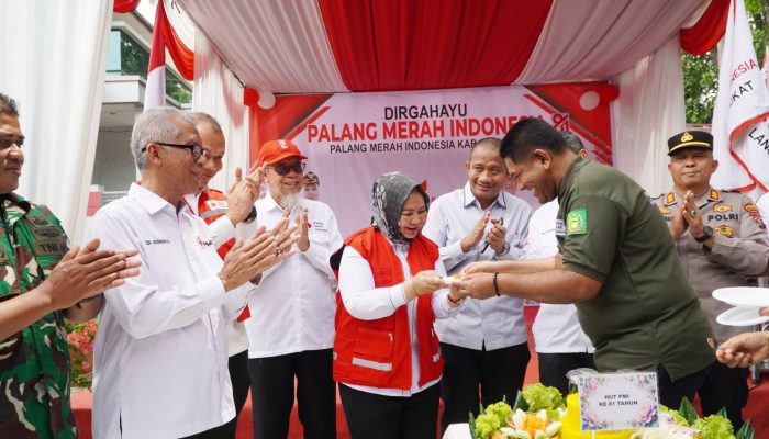 Ribuan Pelajar di Langkat Meriahkan HUT PMI ke-81, Tiorita Dorong Layanan Kemanusiaan Dioptimalkan
