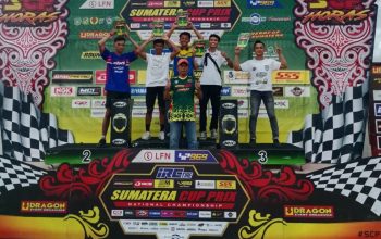 Rider Muda Langkat Racing Development Naik Podium di SCP Medan 2026