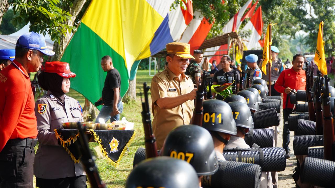 Sekda Amril Lepas 103 Siswa Diktuba Polri