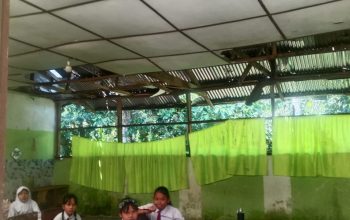 Tiga Ruang Kelas SDN 056587 Pantai Sampah Bahorok Rusak, Kegiatan Belajar Terganggu