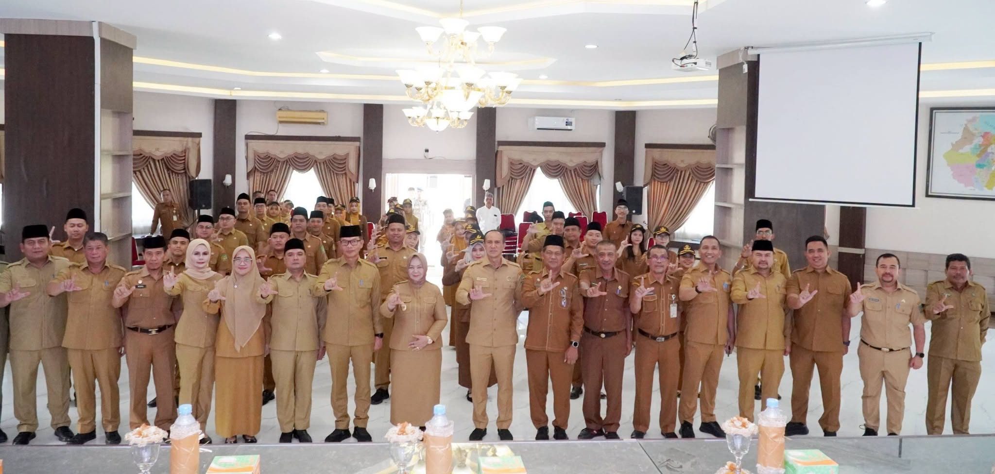 Tiorita Lantik 42 Pejabat Fungsional di Langkat