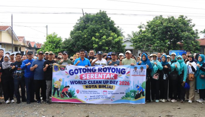 WCD 2026, Pemko Binjai Ajak Warga Jaga Kebersihan Lingkungan