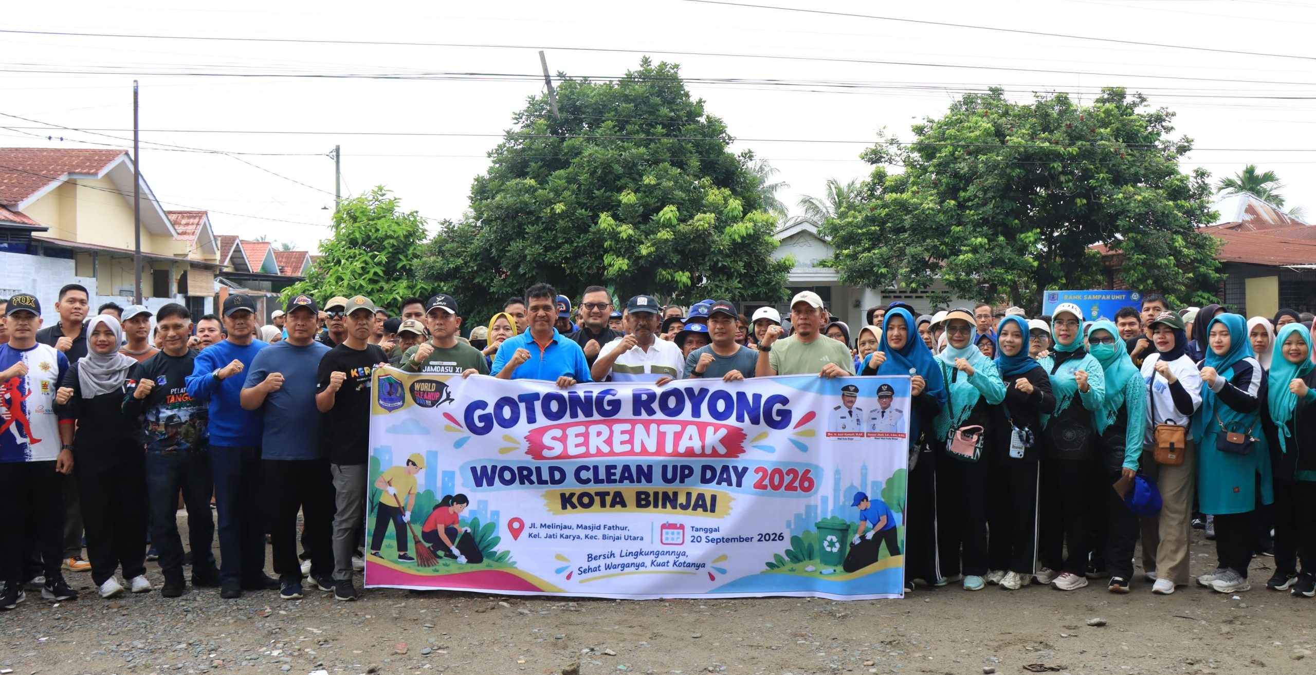 Pemko Binjai Ajak Warga Jaga Kebersihan Lingkungan