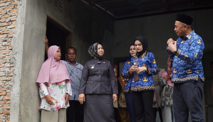 66 Rumah Korban Bencana di Pangkalan Susu Diperbaiki, Plt Bupati Langkat Pantau Langsung