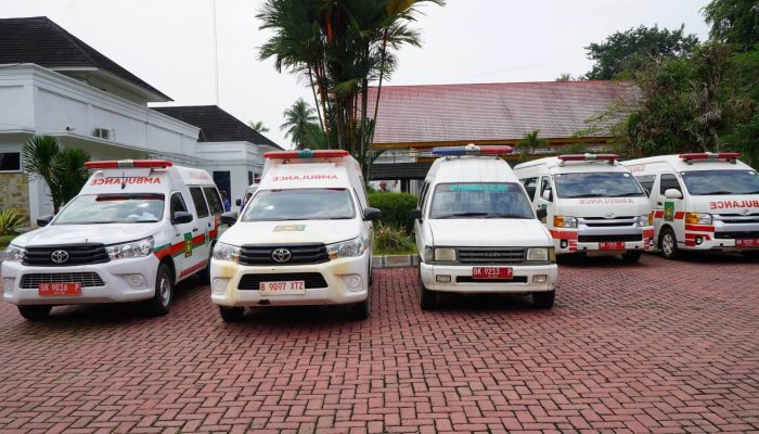 89 Kendaraan Dinas Kesehatan Langkat Diperiksa, Sejumlah Ambulans Ditemukan Rusak