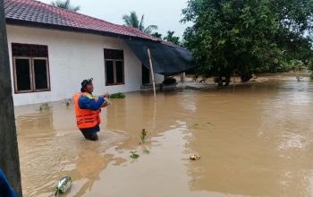 Banjir Rendam Besitang, 719 KK Terdampak, Pemkab Langkat Salurkan Bantuan dan Layanan Kesehatan