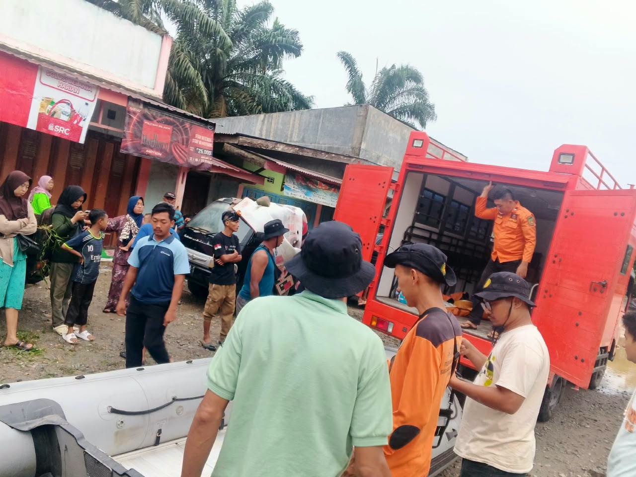 Banjir Rendam Besitang Langkat Sumut