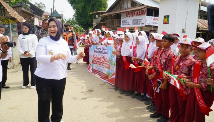 Dari Titik Nol Langkat, Tiorita Tegaskan Pemerataan Pembangunan hingga Perbatasan Aceh