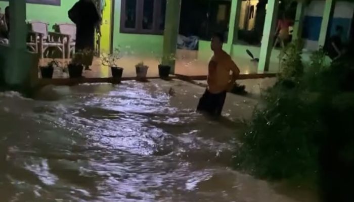 Hujan Kembali Guyur, Banjir Melanda Dua Desa di Besitang Langkat