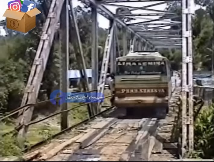 Jembatan Wampu Bohorok di Era 90-an Kembali Terungkap, Jejak Kayu dan Tiang Beton Jadi Nostalgia
