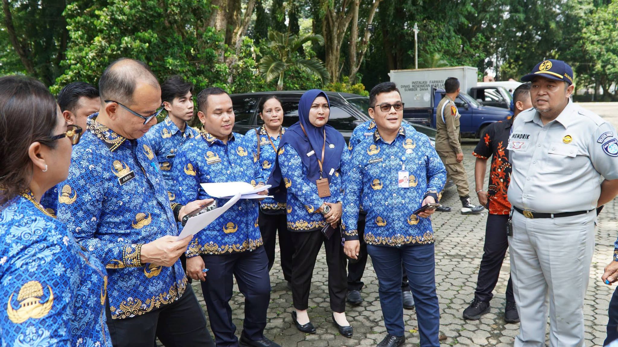 Mobil Dinas Kesehatan Langkat Dicek