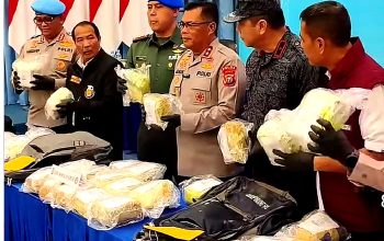Oknum Babinsa TNI di Langkat Diduga Bawa Sabu 46,9 Kg Jaringan Malaysia