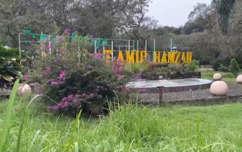 Panggung Rusak, Rumput Memanjang, Taman Budaya Tengku Amir Hamzah di Stabat Butuh Pembenahan