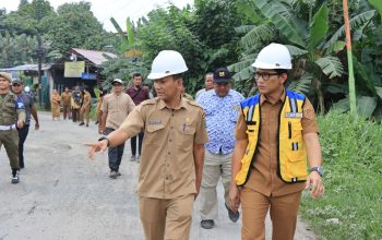 Wakil Wali Kota Binjai Tinjau Perbaikan Jalan Diponegoro, Pastikan Pekerjaan Sesuai Kebutuhan
