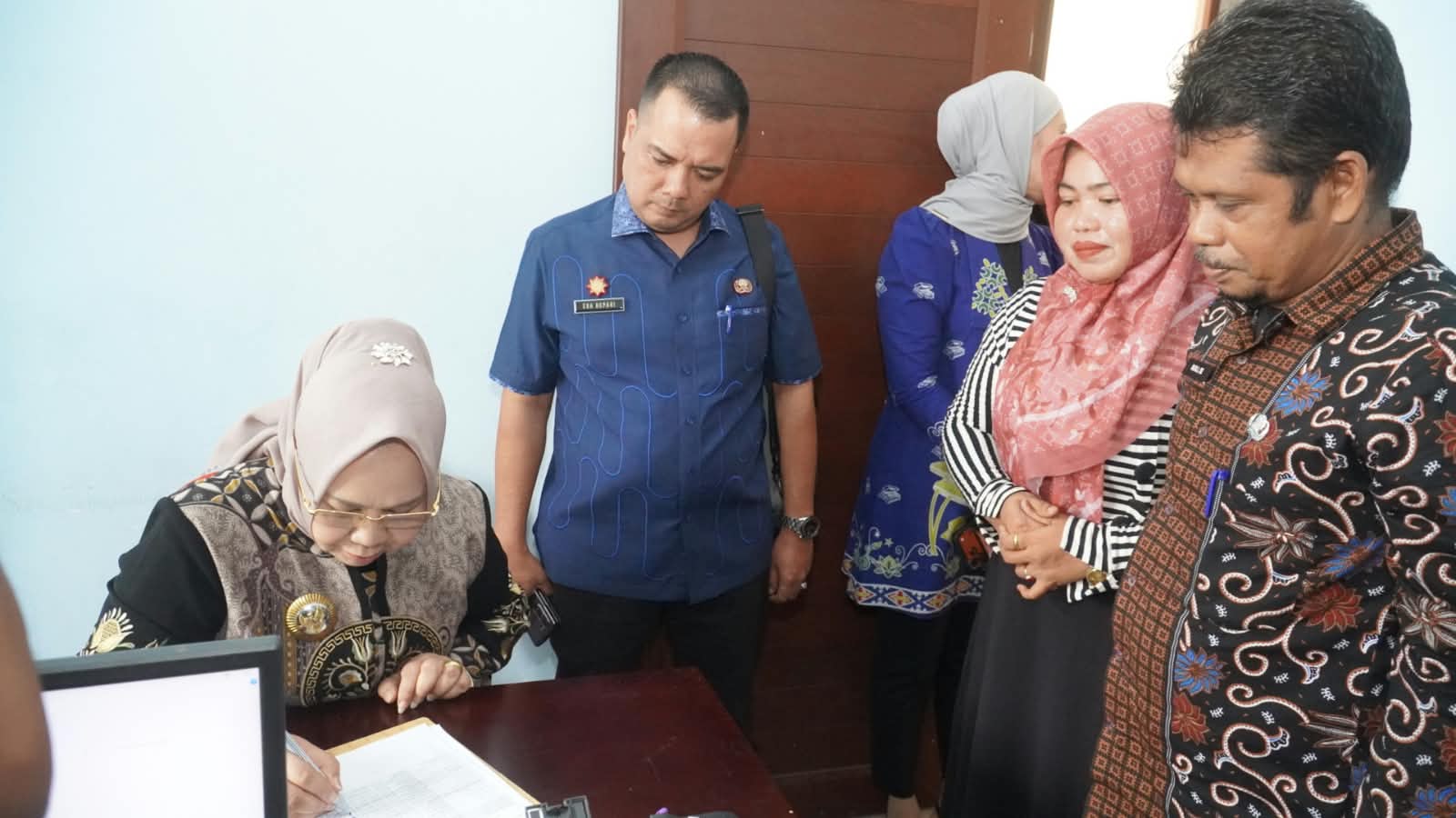 Plt Bupati Langkat Sidak 
