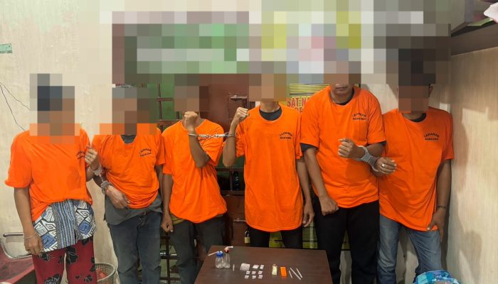 Polres Langkat Klarifikasi Video Viral Penggerebekan Narkoba di Sei Bilah, Enam Orang Diamankan