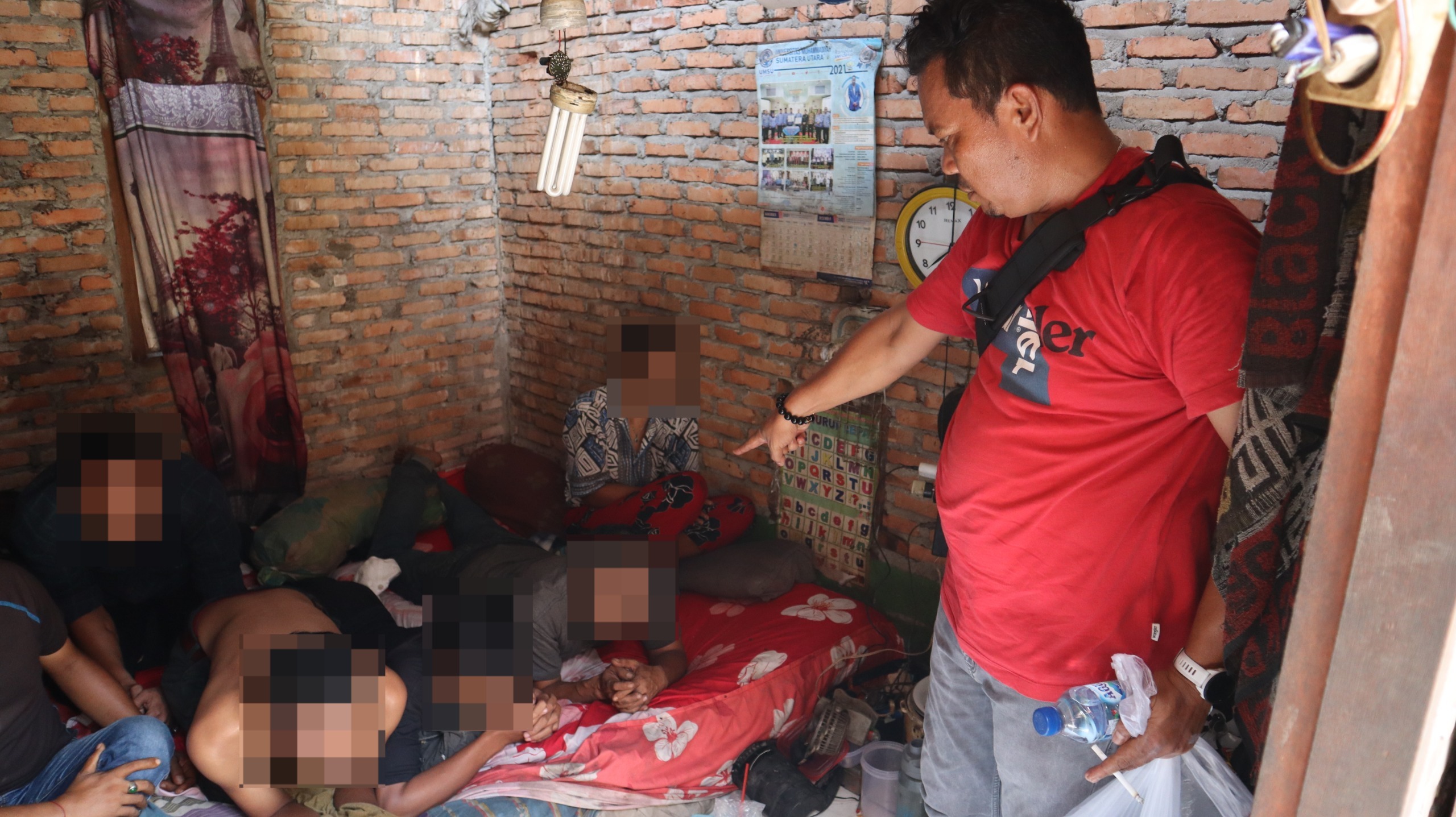 Polres Langkat Lakukan Penggerebekan