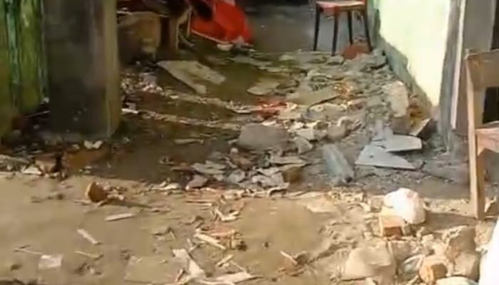 Proyek Rp1,1 Miliar SD Negeri 050751 Pangkalan Brandan Disebut Terhenti Tiga Minggu, Material Berserakan