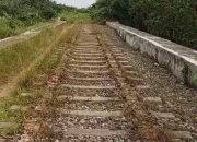 Rel PT KAI di Langkat Diduga Dicuri, Video Kondisi Rel Beredar