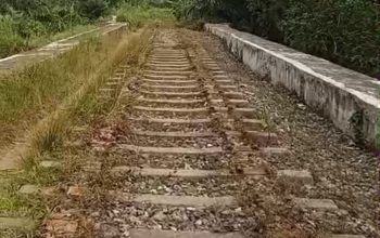 Rel PT KAI di Langkat Diduga Dicuri, Video Kondisi Rel Beredar