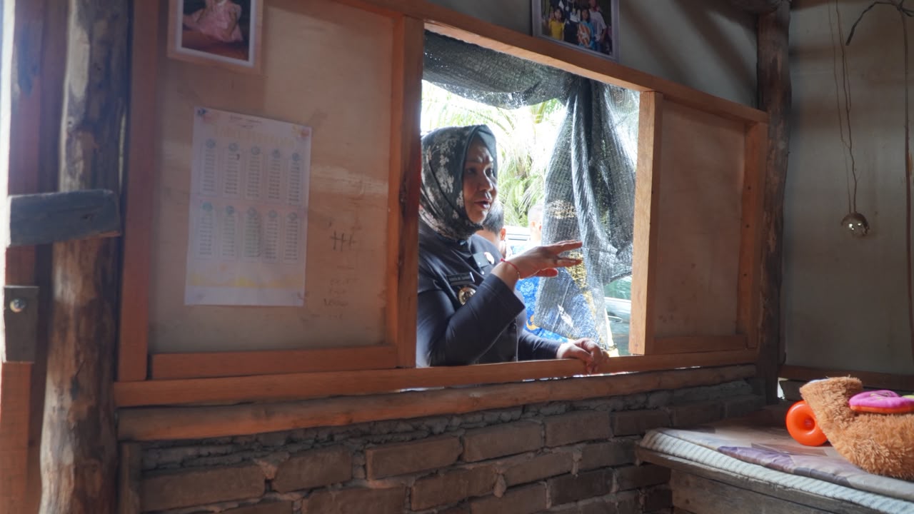 Rumah Korban Bencana Langkat Diperbaiki