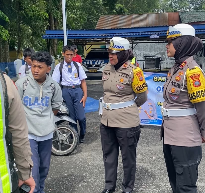 Satlantas Polres Langkat